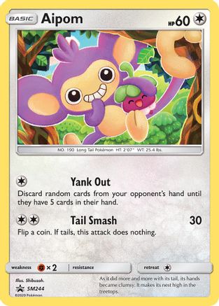 Aipom SM244/248 SM Promos - Promo