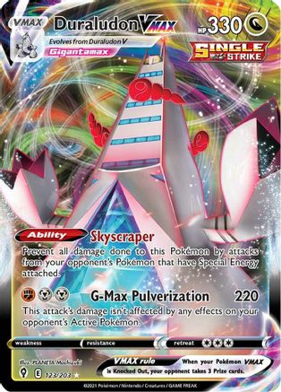 Duraludon VMAX - 123/203 - VMAX - Evolving Skies - Pokemon - NM/M