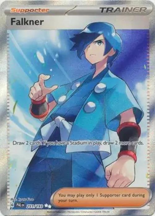 Falkner - 251/193 - Paldea Evolved - Ultra Rare - NM/M