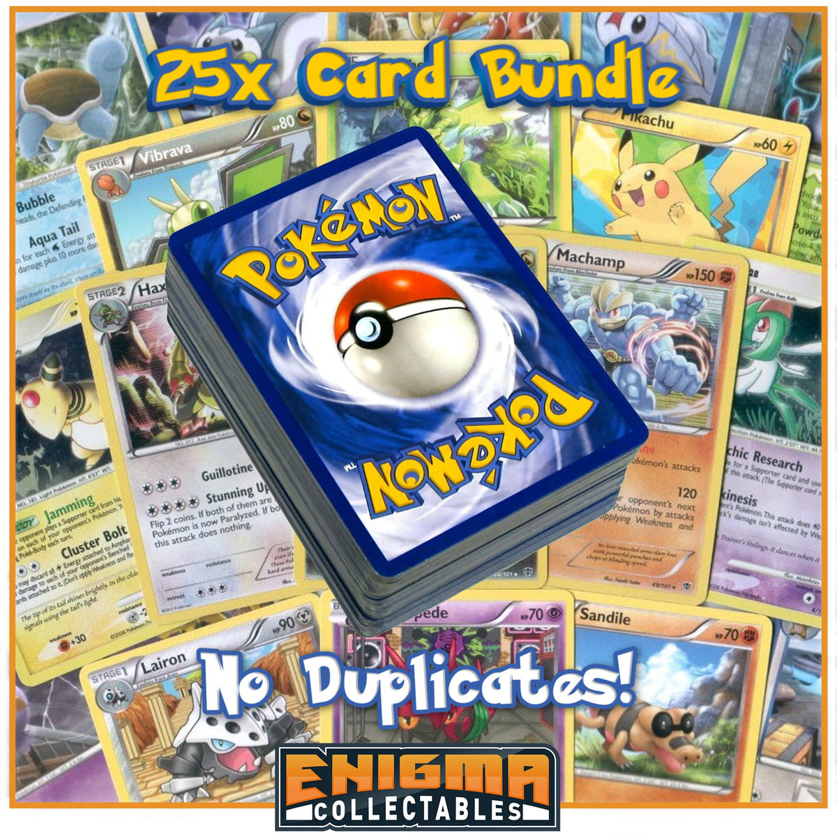 25x Pokemon Card Bundle (English)