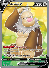 Slaking V (Full Art) 077/078/78 - Holofoil Pokemon GO - Ultra Rare