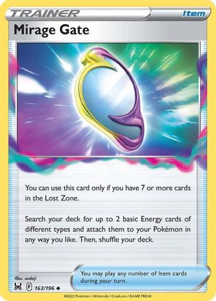 Mirage Gate - 163/196 - Uncommon - Lost Origin - Pokemon - NM/M