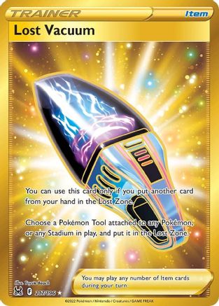 Lost Vacuum - 217/196 - Secret Rare - Lost Origin - Pokemon - NM/M