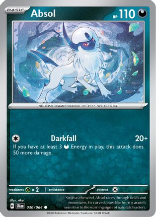 Absol - 030/064 - Common - Shrouded Fable - Pokemon - NM/M