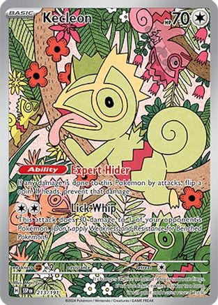 Kecleon - 213/191 - Illustration Rare - Surging Sparks - Pokemon - NM/M