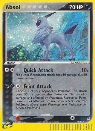Absol 096/95 - Holofoil Team Magma vs Team Aqua - Secret Rare