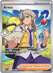 Arven - 235/198 - Illustration Rare - Scarlet & Violet - Pokemon - NM/M