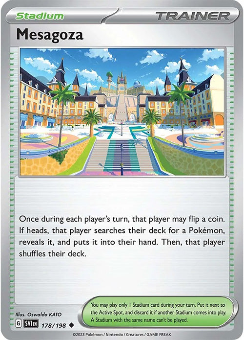 Mesagoza - 178/198 - Trainer - Scarlet & Violet - Pokemon - NM/M