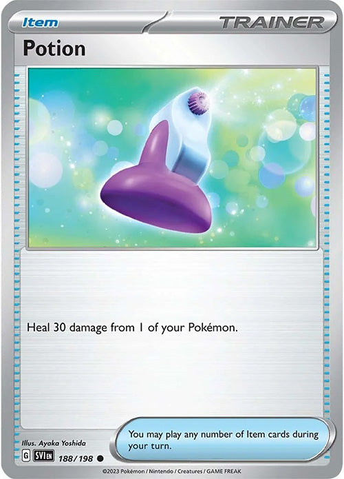 Potion - 188/198 - Reverse Holo Trainer - Scarlet & Violet - Pokemon - NM/M