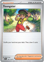 Youngster - 198/198 - Reverse Holo Trainer - Scarlet & Violet - Pokemon - NM/M