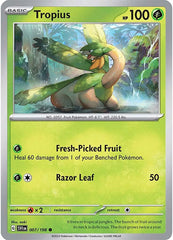 Tropius - 007/198 - Reverse Holo Common - Scarlet & Violet - Pokemon - NM/M