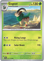 Gogoat - 012/198 - Reverse Holo Common - Scarlet & Violet - Pokemon - NM/M