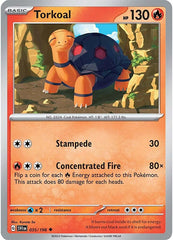 Torkoal - 035/198 - Uncommon - Scarlet & Violet - Pokemon - NM/M