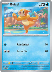 Buizel - 046/198 - Reverse Holo Common - Scarlet & Violet - Pokemon - NM/M