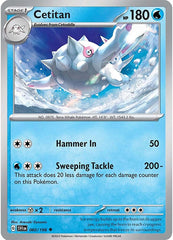 Cetitan - 060/198 - Uncommon - Scarlet & Violet - Pokemon - NM/M