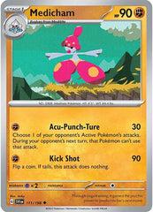 Medicham - 111/198 - Uncommon - Scarlet & Violet - Pokemon - NM/M